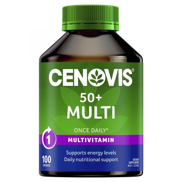 Cenovis 50 Multivitamin for Energy Multi Vitamin 100 Capsules 1