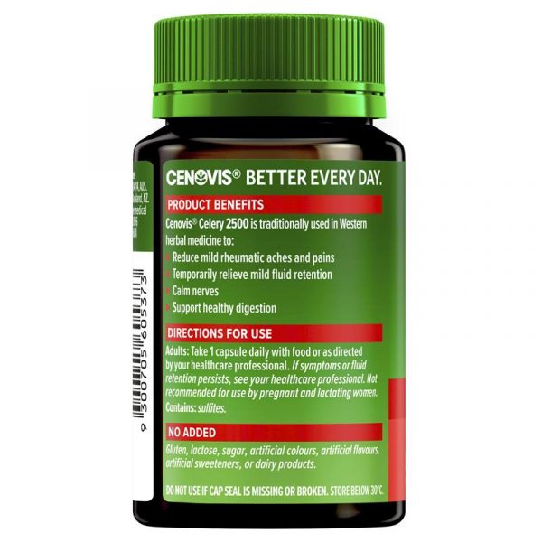 Cenovis Celery 2500 80 Capsules 2