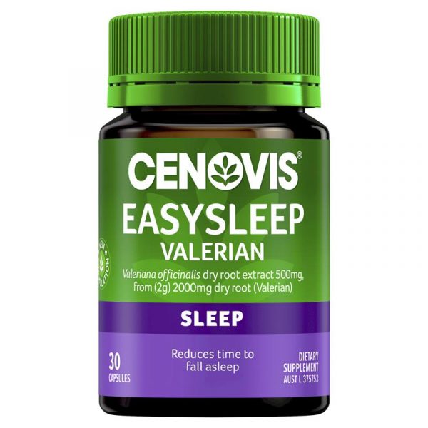 Cenovis Easy Sleep Valerian 2000mg 30 Capsules 1