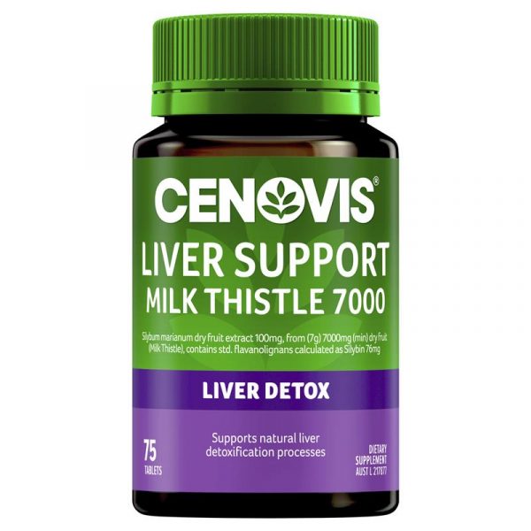 Cenovis Liver Support Milk Thistle 7000 75 Tablets 1