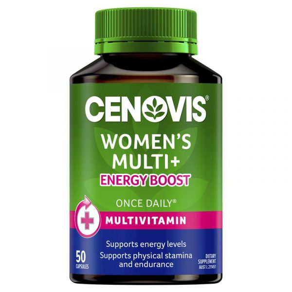 Cenovis Womens Multivitamin Energy Boost for Womens Health Multi Vitamin 50 Capsules 1