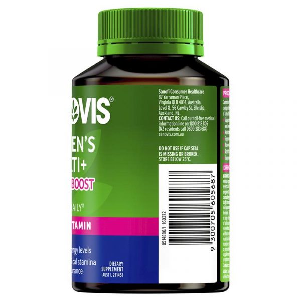 Cenovis Womens Multivitamin Energy Boost for Womens Health Multi Vitamin 50 Capsules 9