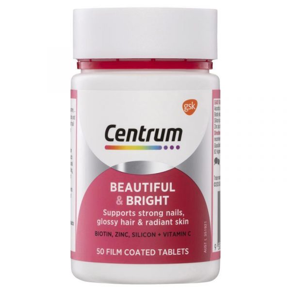 Centrum Beautiful Bright 50 Tablets 1