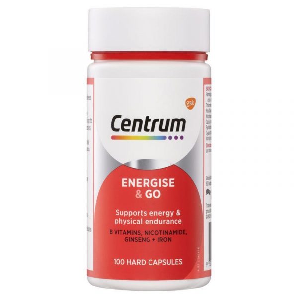 Centrum Energise Go 100 Capsules 1