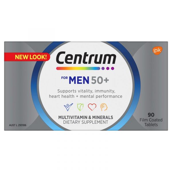 Centrum For Men 50 90 Tablets 6