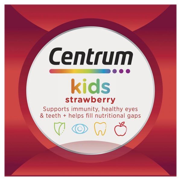 Centrum Kids Multi Vitamin 60 Strawberry Tablets 4