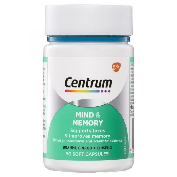 Centrum Mind Memory 50 Capsules 1