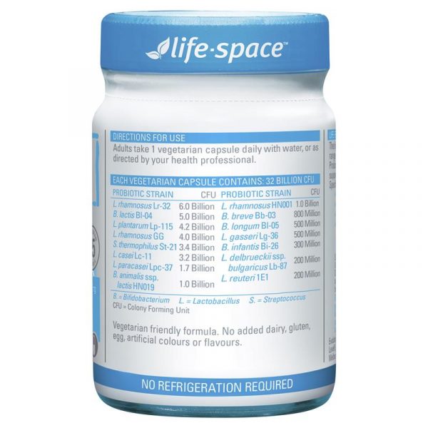 Life Space Broad Spectrum Probiotic 60 Capsules 2