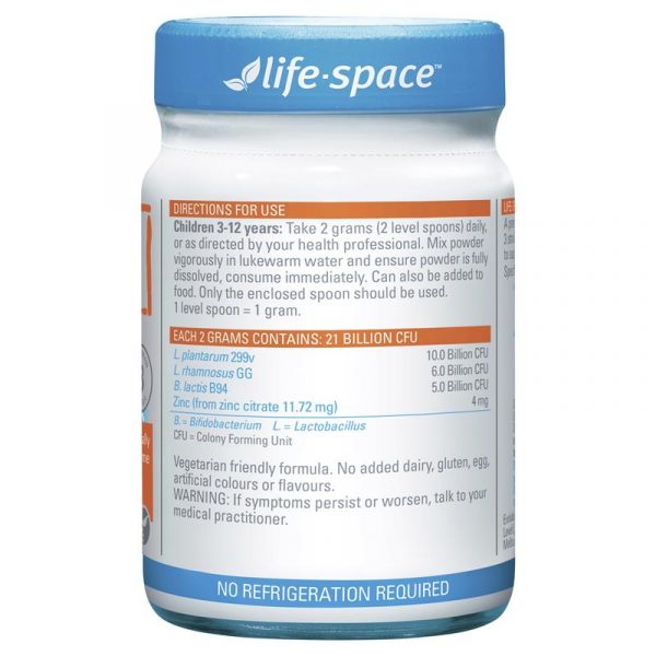 Life Space Childrens IBS Support Probiotic 60g 2