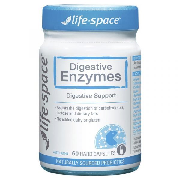 Life Space Digestive Enzymes 60 Capsules 1