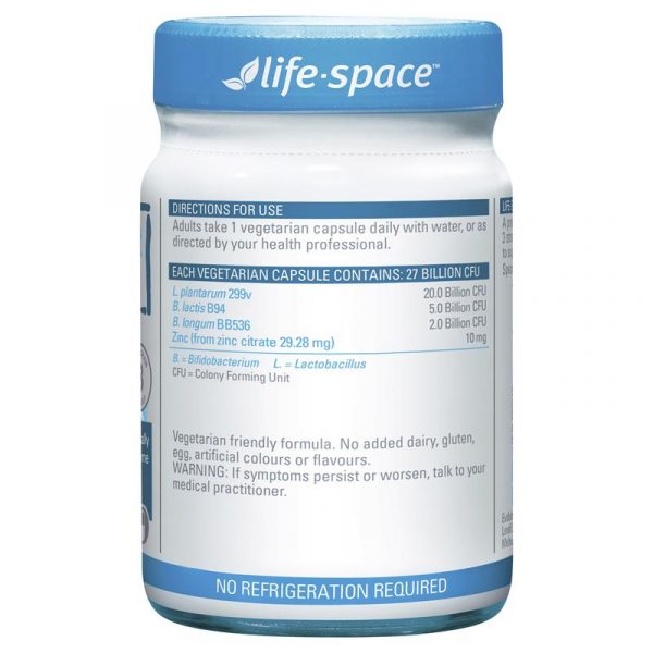 Life Space IBS Support Probiotic 30 Capsules 3