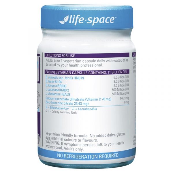 Life Space Immune Support Probiotic 60 Capsules 3