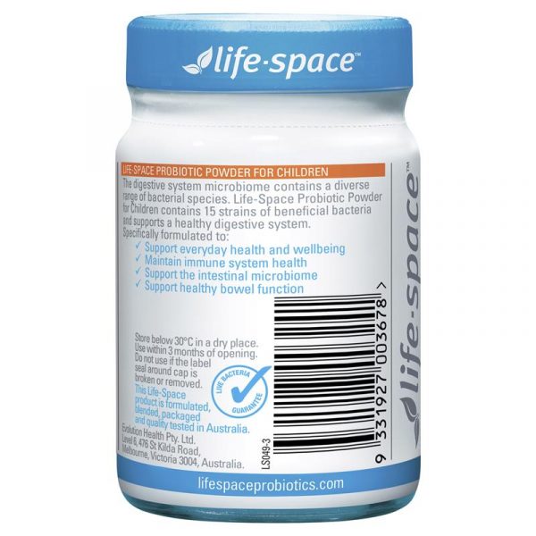 Life Space Probiotic Powder For Children 60g 2