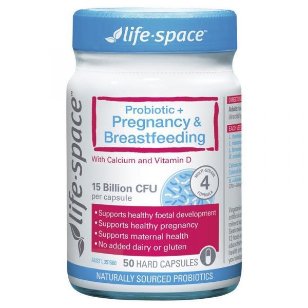 Life Space Probiotic Pregnancy Breastfeeding 50 Capsules 1