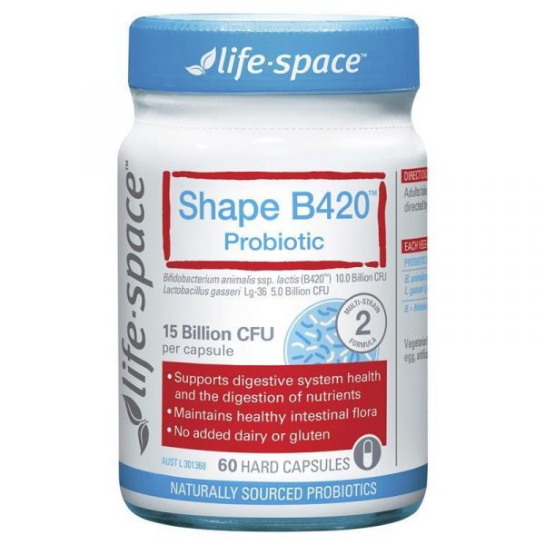 Life Space Shape B420 Probiotic 60 Capsules 1