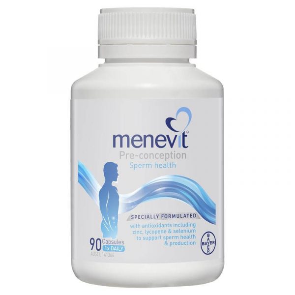 Menevit Pre Conception Sperm Health Capsules 90 pack 90 days 2