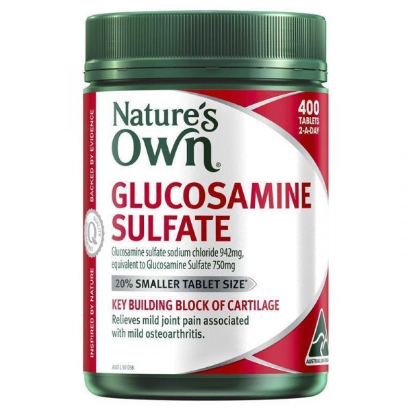 Natures Own Glucosamine Sulfate for Joint Health 400 Tablets 1