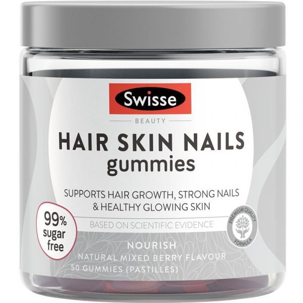 Swisse Beauty Hair Skin Nails Gummies 50 Pack 1