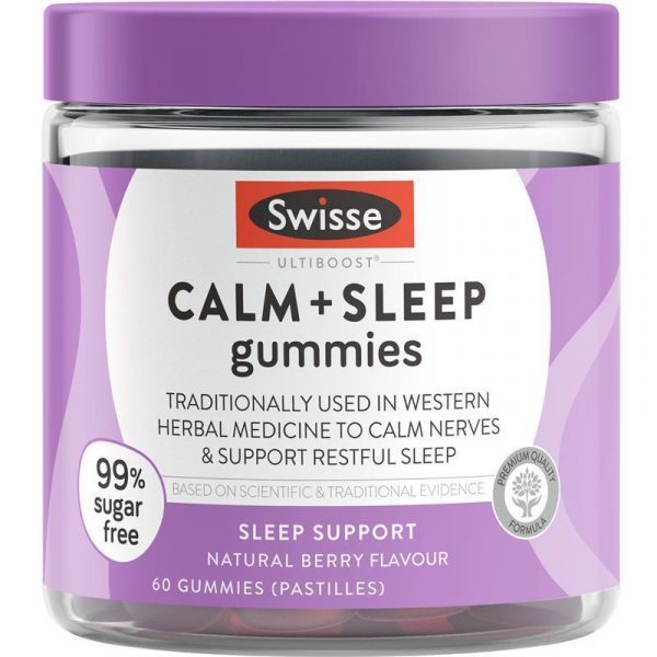 Swisse Calm And Sleep Gummies 60 Pack 1