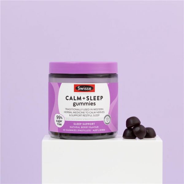 Swisse Calm And Sleep Gummies 60 Pack 3