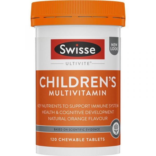 Swisse Childrens Ultivite Multivitamin 120 Chewable Tablets 1