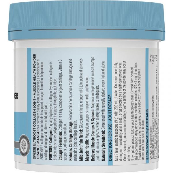 Swisse Collagen Joint Muscle Health Powder 162g 5