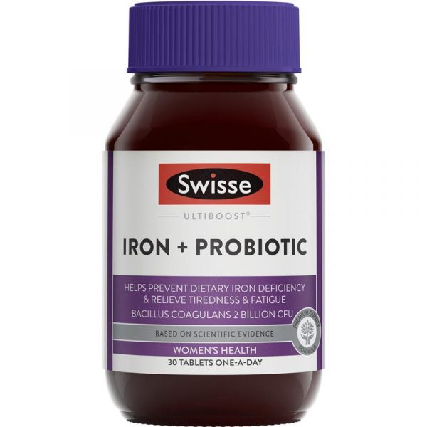 Swisse Iron + Probiotic