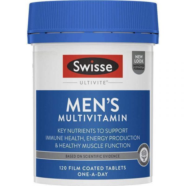 Swisse Mens Multivitamin 120 Tablets 1