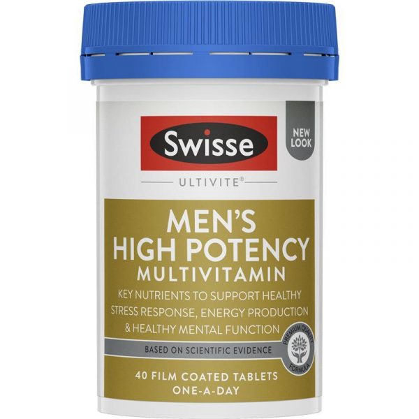 Swisse Mens Ultivite Power Multivitamin 40 Tablets 1