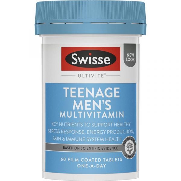 Swisse Teenage Ultivite Mens Multivitamin 60 Tablets 1