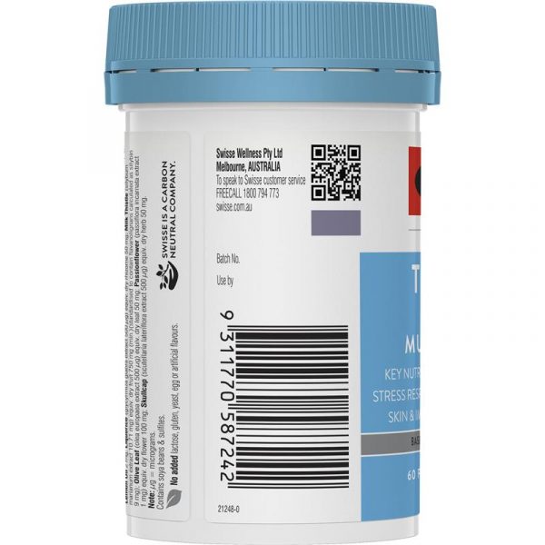 Swisse Teenage Ultivite Mens Multivitamin 60 Tablets 4