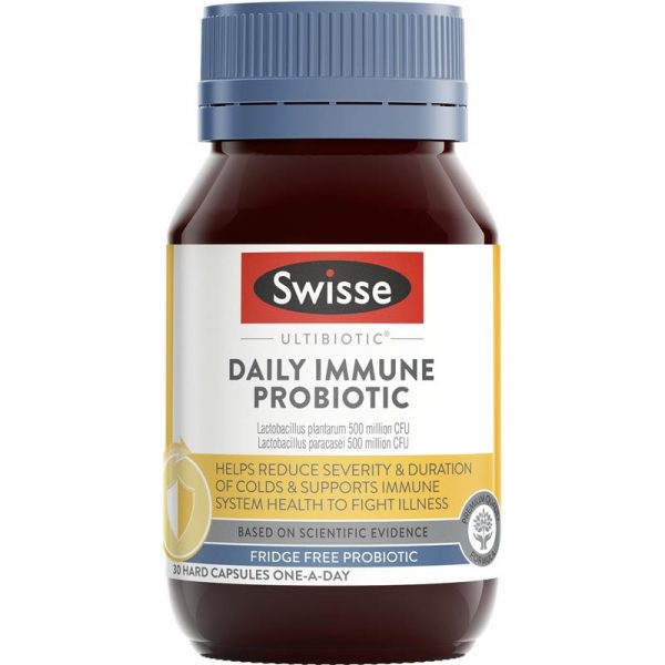 Swisse Ultibiotic Daily Immune Probiotic 30 Capsules 1