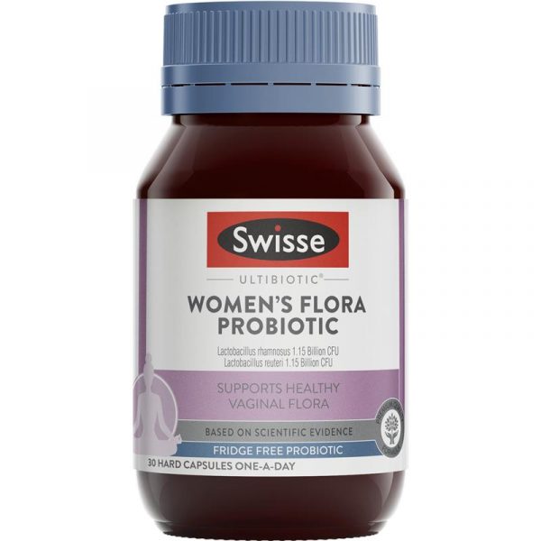 Swisse Ultibiotic Womens Flora Probiotic 30 Capsules 1