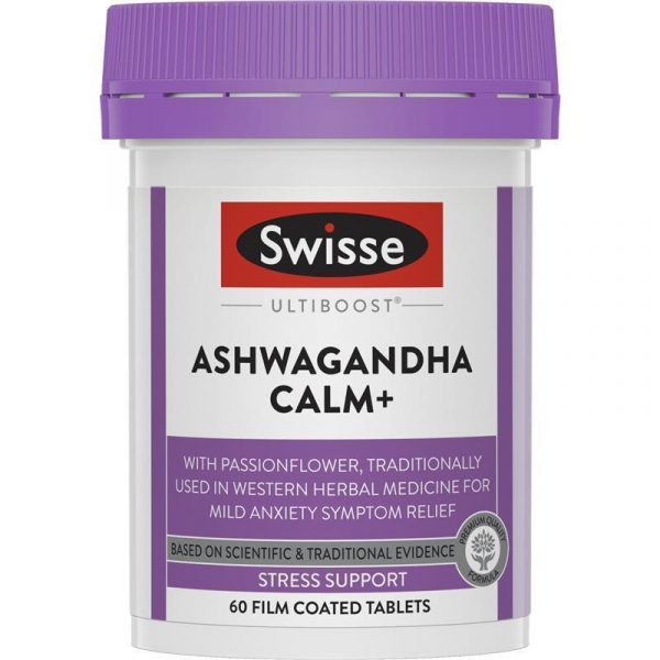 Swisse Ultiboost Ashwagandha Calm 60 Pack 1