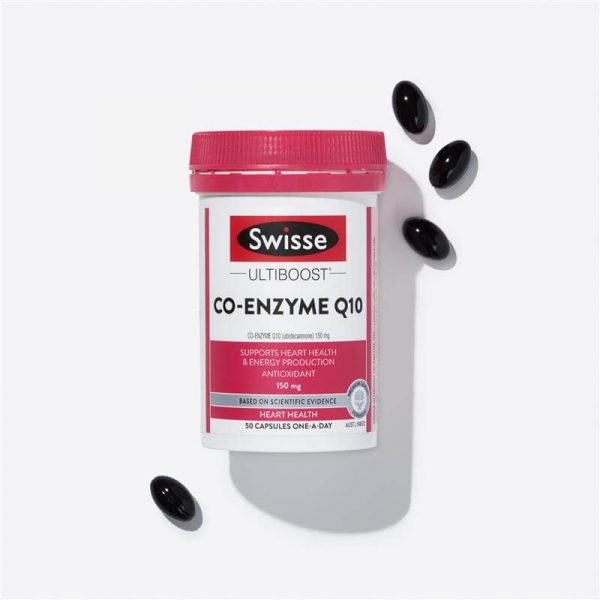 Swisse Ultiboost Co Enzyme Q10 150mg 50 Capsules 3