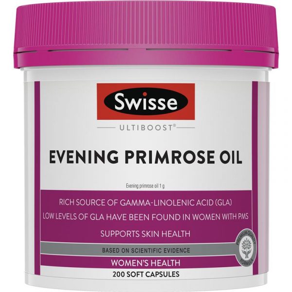 Swisse Ultiboost Evening Primrose Oil 200 Capsules 1