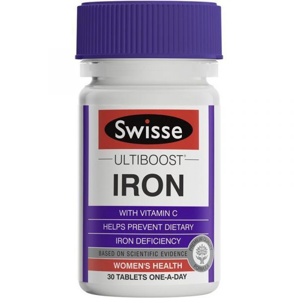 Swisse Ultiboost Iron 30 Tablets 1