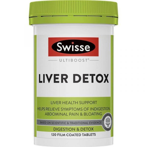 Swisse Ultiboost Liver Detox 120 Tablets 1