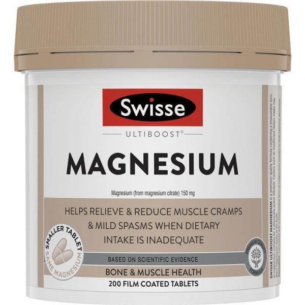 Swisse Ultiboost Magnesium 200 Tablets 1