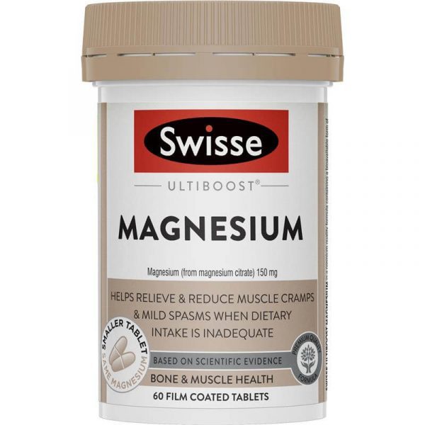 Swisse Ultiboost Magnesium 60 Tablets 1