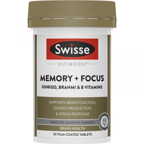 Swisse Ultiboost Memory Focus 50 Tablets 1