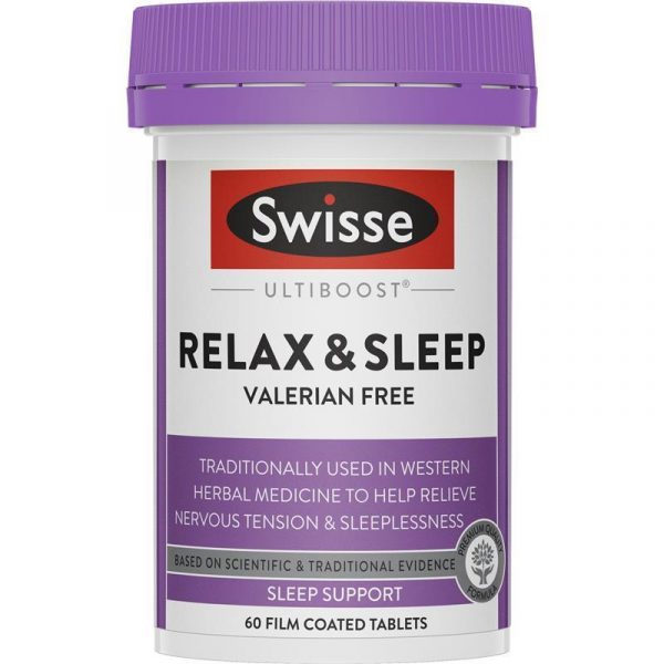 Swisse Ultiboost Relax Sleep 60 Tablets 1