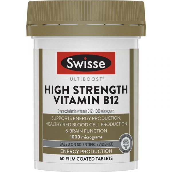 Swisse Vitamin B12 60 Tablets 1