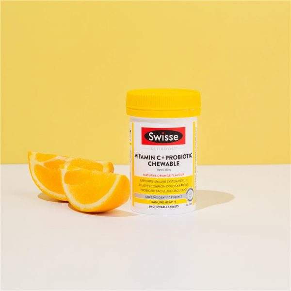 Swisse Vitamin C Probiotic Chewable 60 Chewable Tablets 3