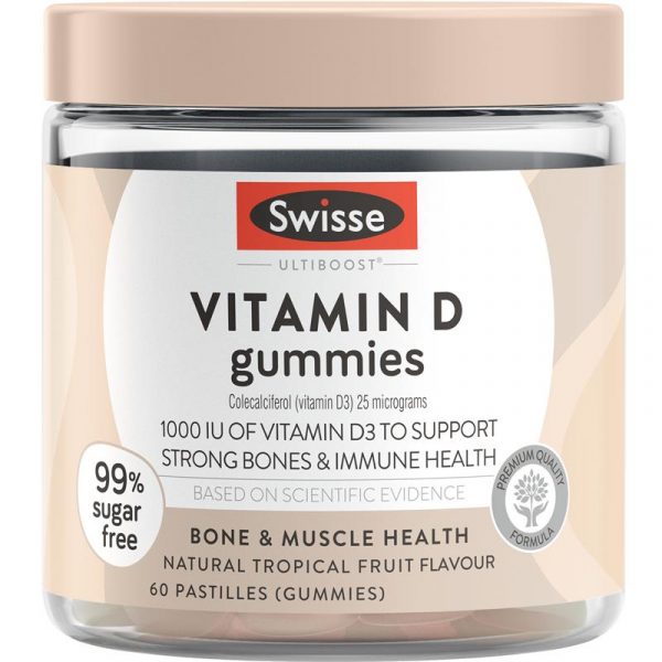 Swisse Vitamin D Gummies 60 Pack 1