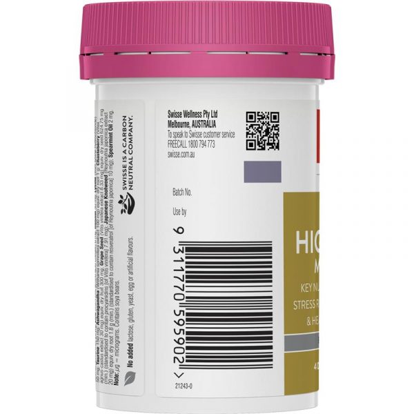 Swisse Womens Ultivite Power Multivitamin 40 Tablets 2