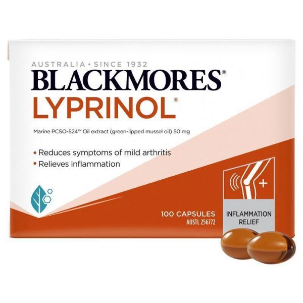 Blackmores Lyprinol Inflammation Relief 100 Capsules 1