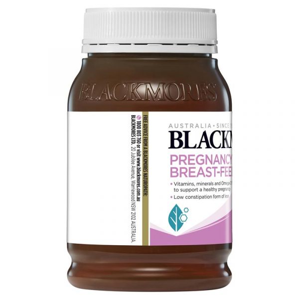 Blackmores Pregnancy Breastfeeding Gold Vitamin 180 Capsules 2