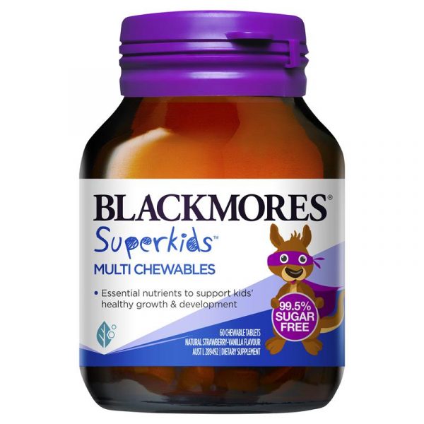 Blackmores Superkids Multivitamin Kids Health 60 Chewables 1