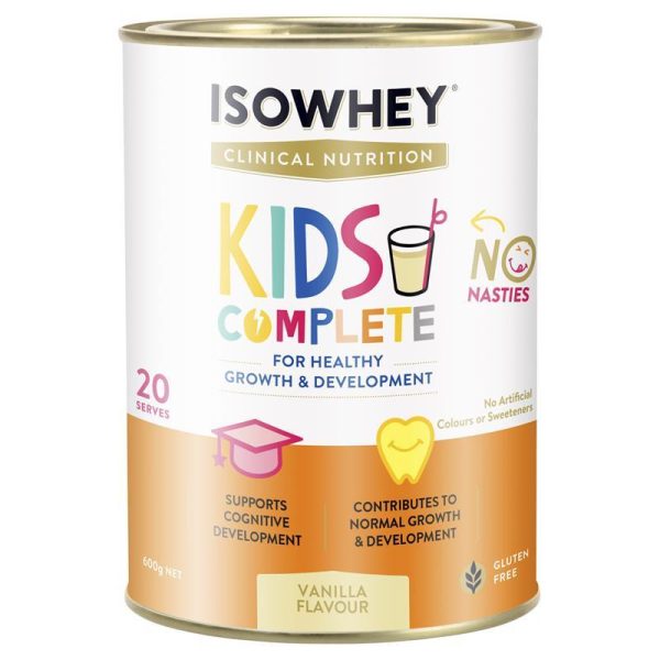 IsoWhey Clinical Nutrition Kids Complete Vanilla 600g 1